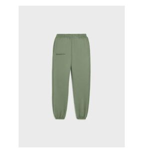 Organic cotton khaki track pants